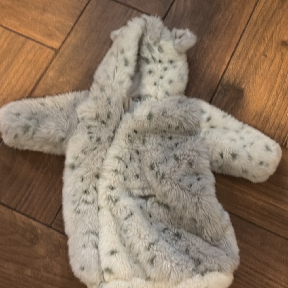 Cozy Faux Fur Baby Jacket with Hood
